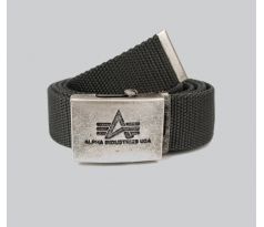 ALPHA INDUSTRIES Heavy Duty Belt - tmavo šedý (repl grey)