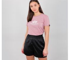 ALPHA INDUSTRIES tričko New Basic T Wmn - ružové (silver pink)
