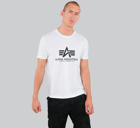 ALPHA INDUSTRIES tričko Basic T - biele (white)