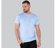 ALPHA INDUSTRIES tričko Basic T Small Logo - svetlo modré (light blue)